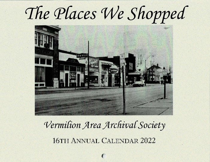Vermilion Historical Society Calendars